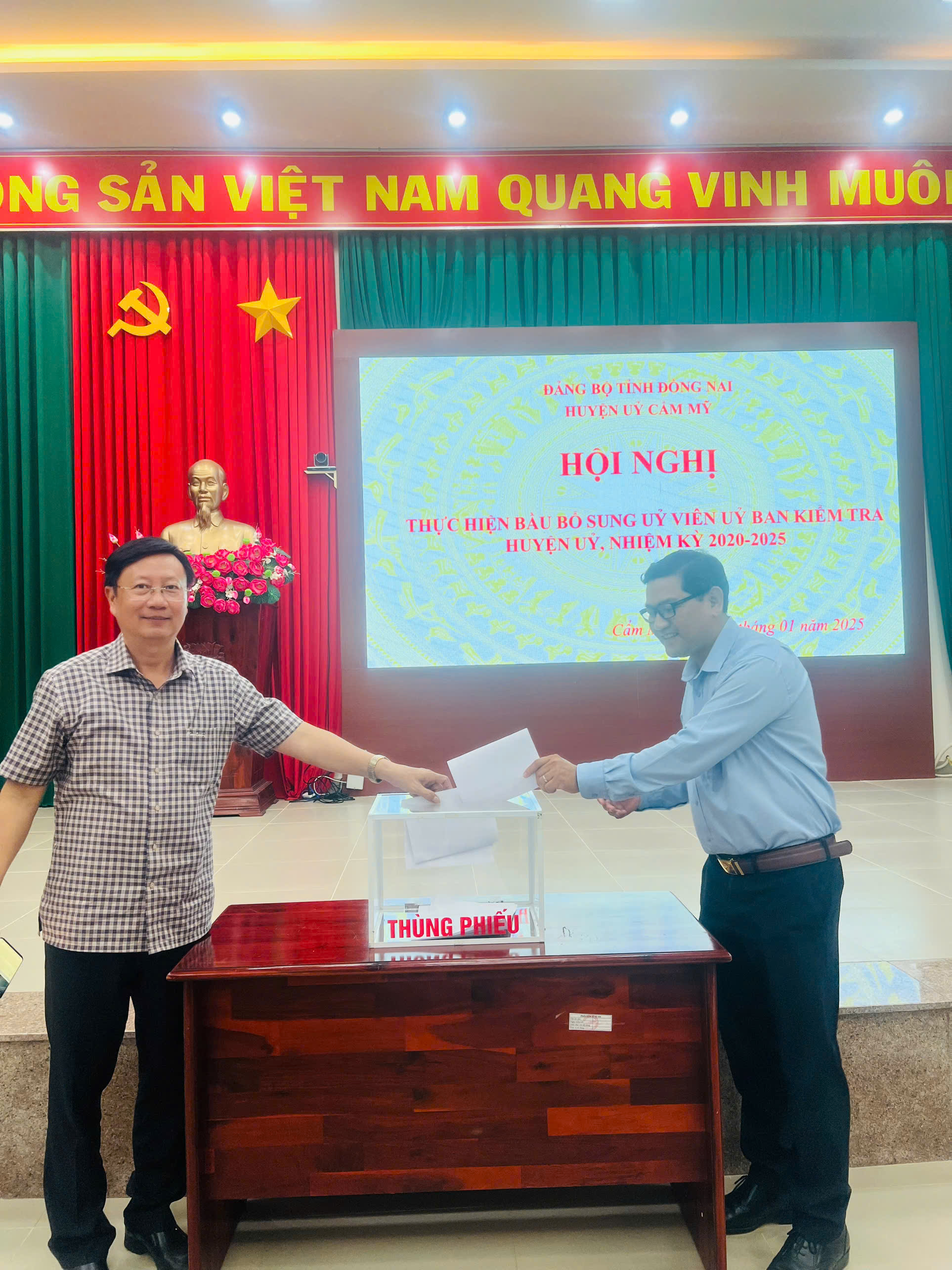Kiện toàn Ủy ban kiểm tra Huyện ủy, nhiệm kỳ 2020-2025